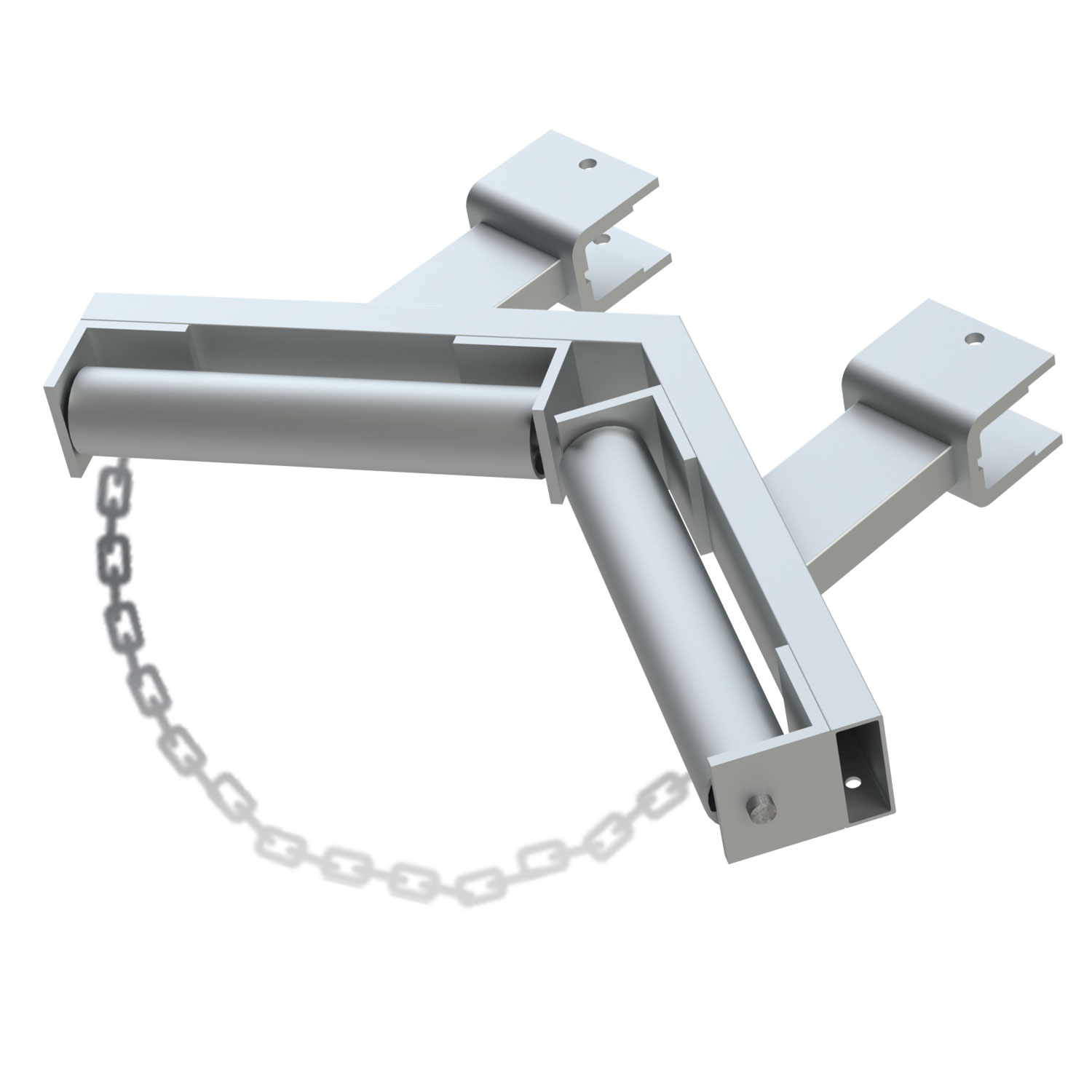 CODP8 | Support pour arbre/poteau avec chaîne de sécurité