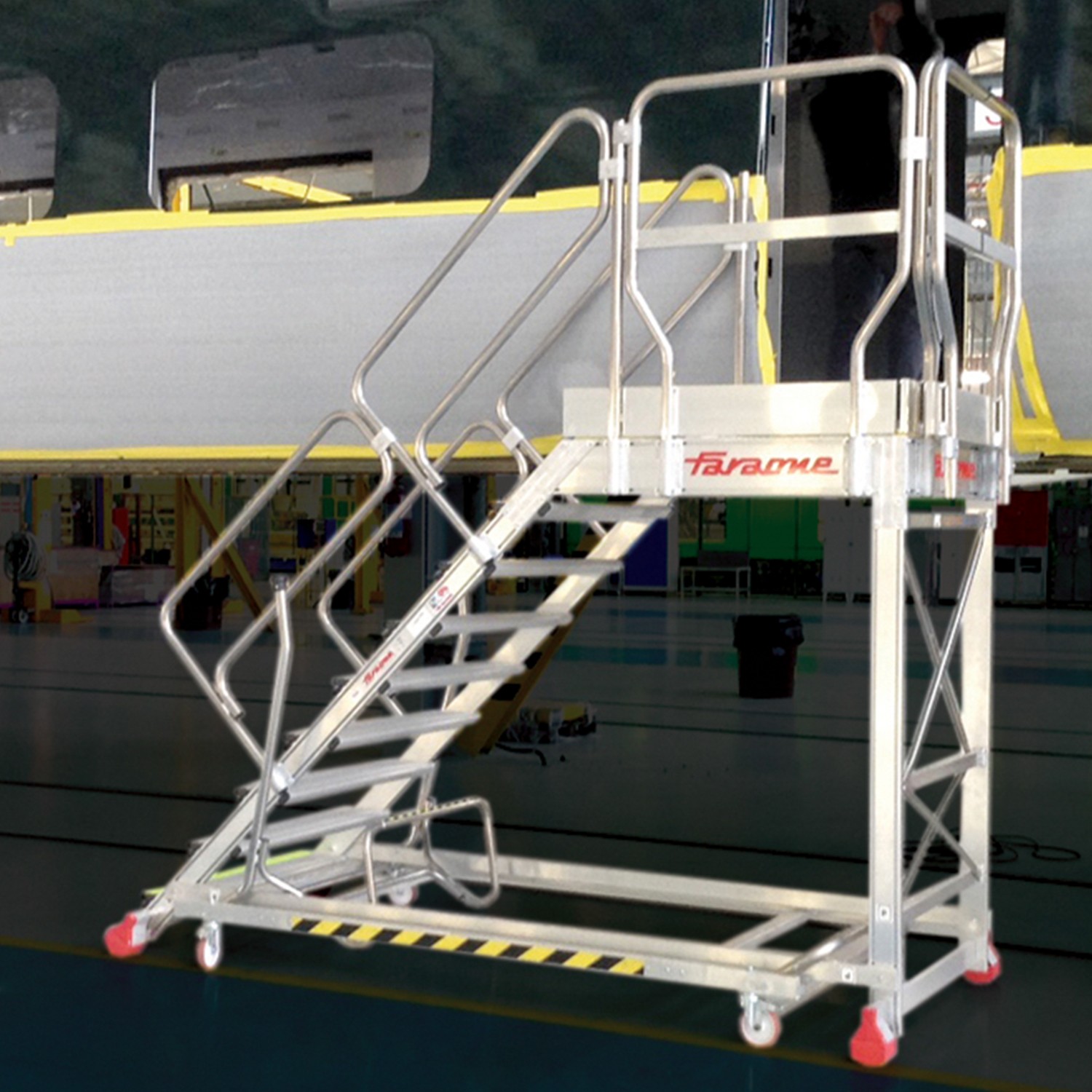 EM202 | Escalier sur mesure pour maintenance et accès aux trains