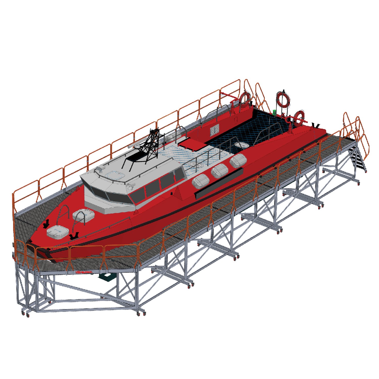 EM601 | Structure sur mesure pour maintenance de bateaux