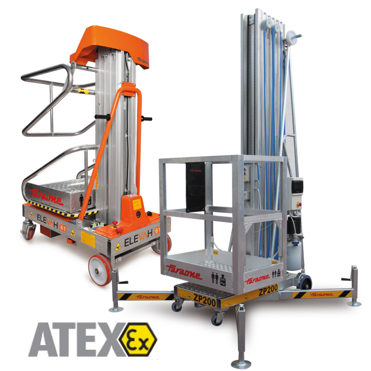 Elevah Atex | H. max de travail 5 m.