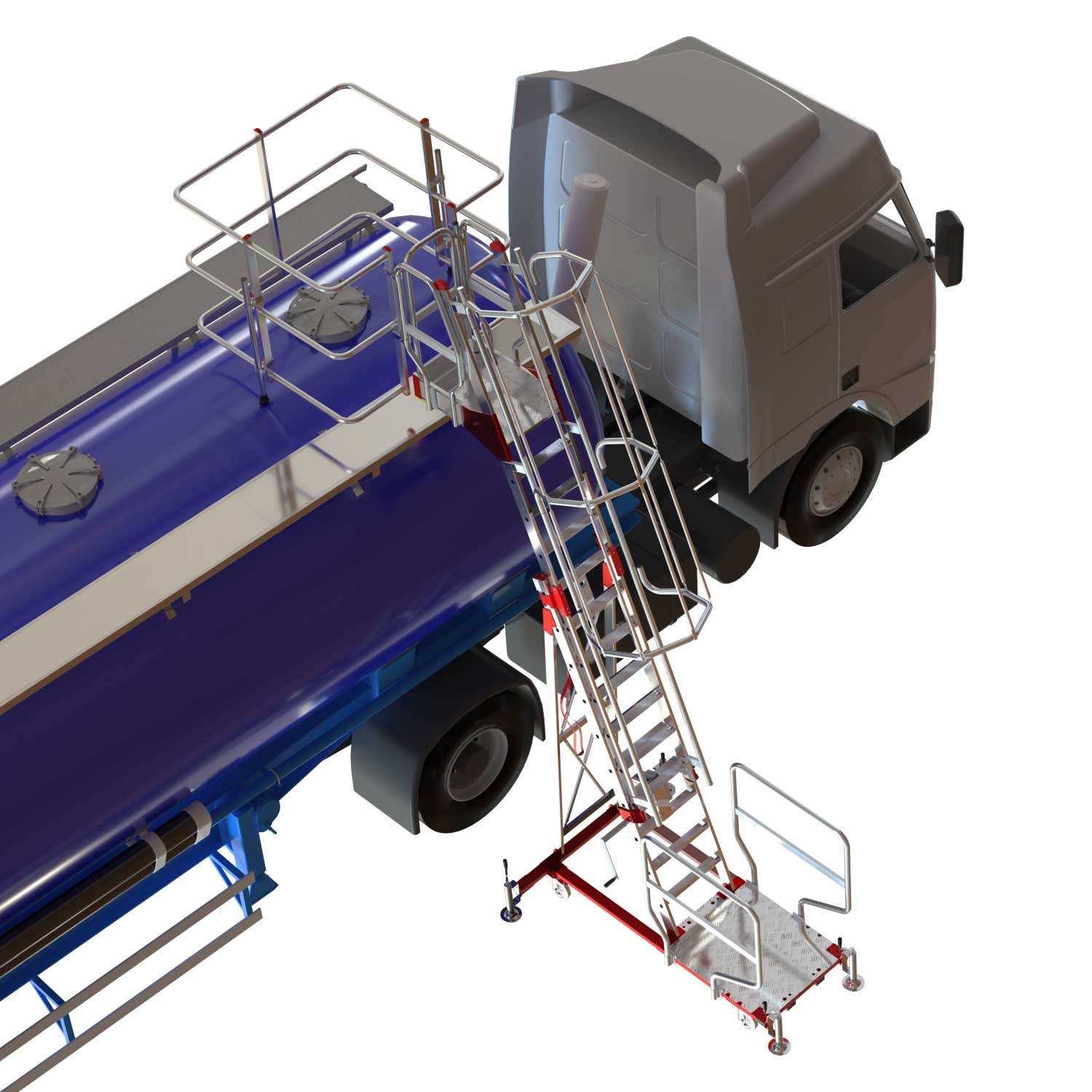 COD95-B | Échelle d'accès pour camions-citernes