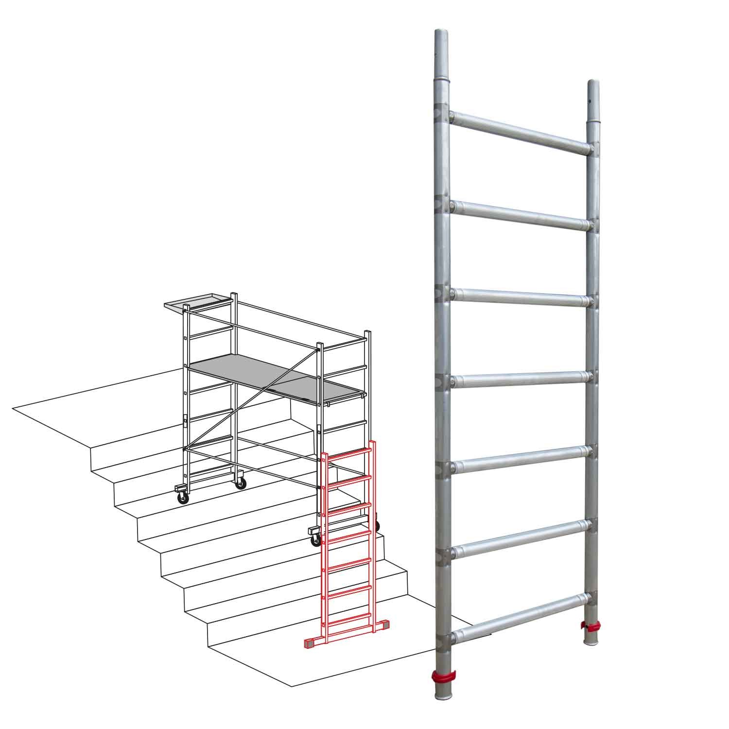 RS180-6 | Kit escalinatas RAPIDO SUPER 180