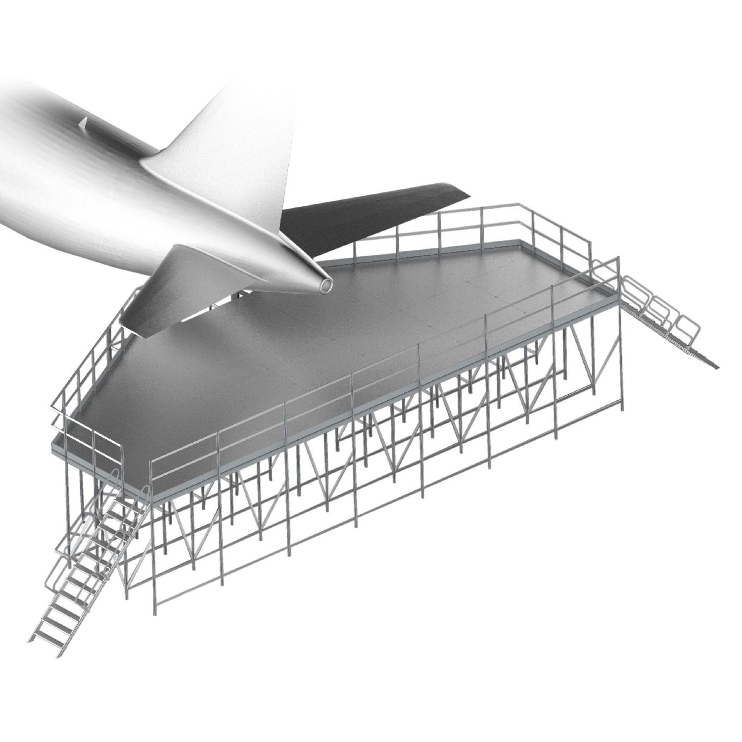 EM404 | Structure sur mesure pour inspection d'avions