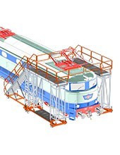 Échelles pour Maintenance de Trains