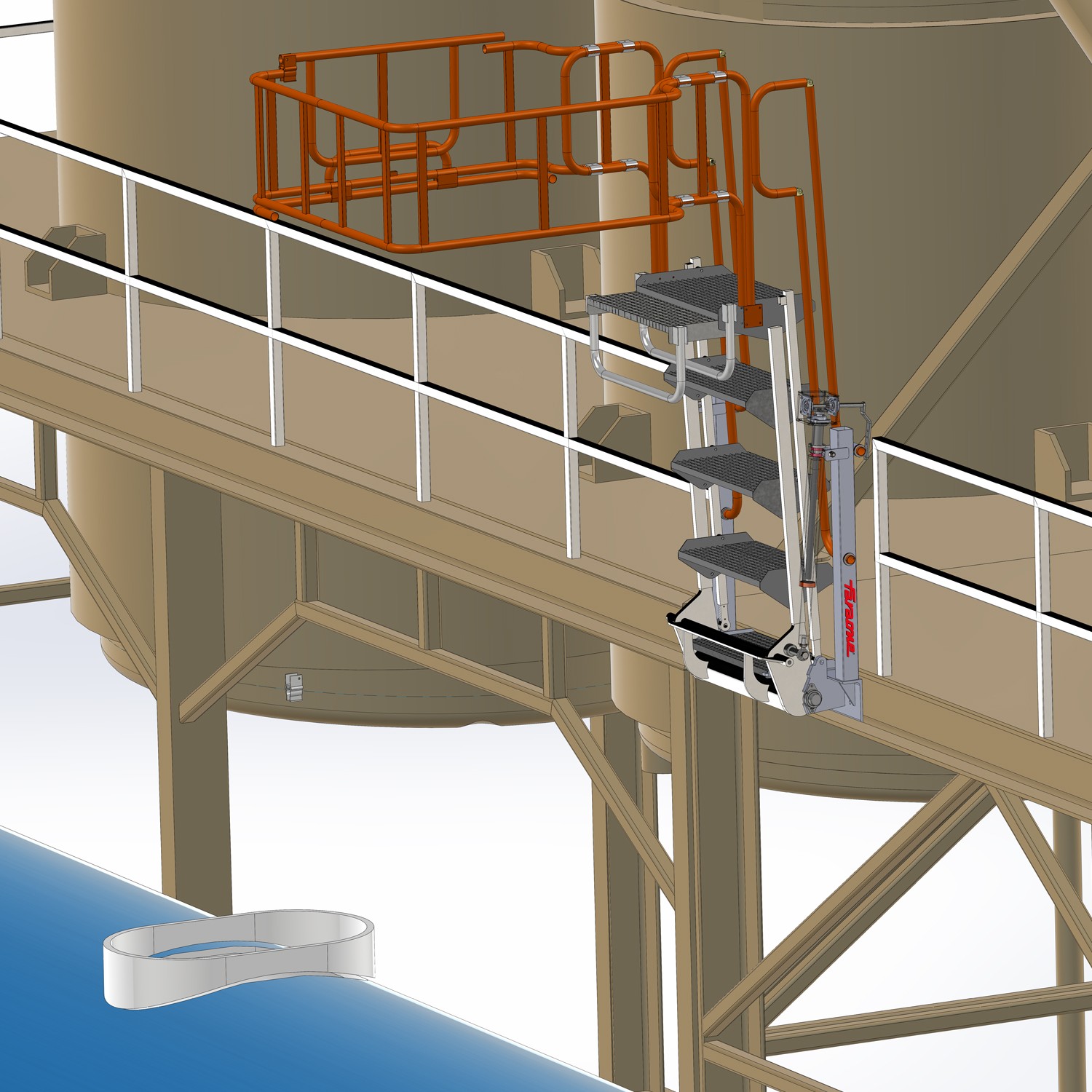 EM112 | Structure sur mesure pour maintenance de camions