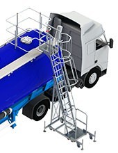Échelles pour Maintenance de Véhicules