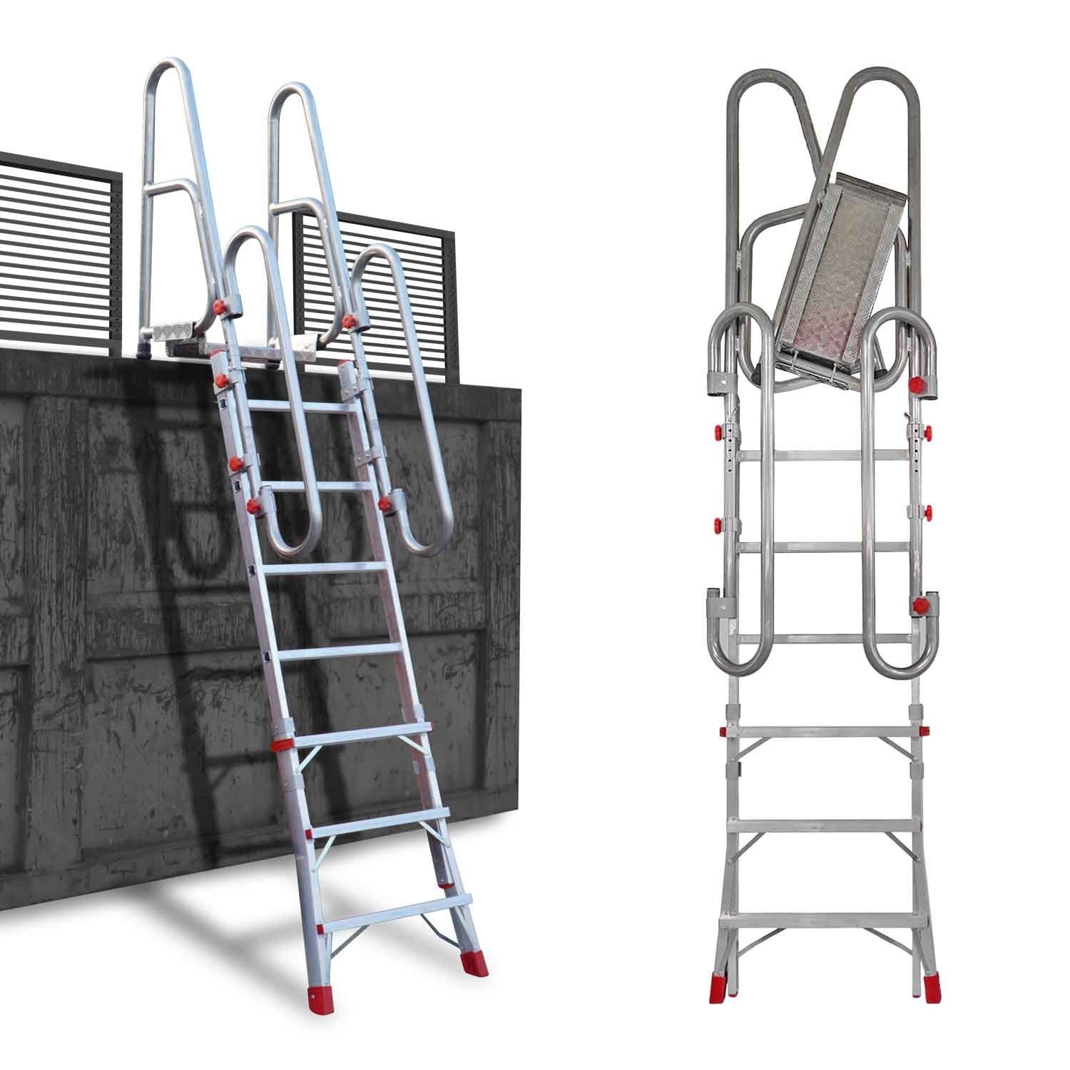 SCRT | Échelle d'accès aux camions et hauteur réglable