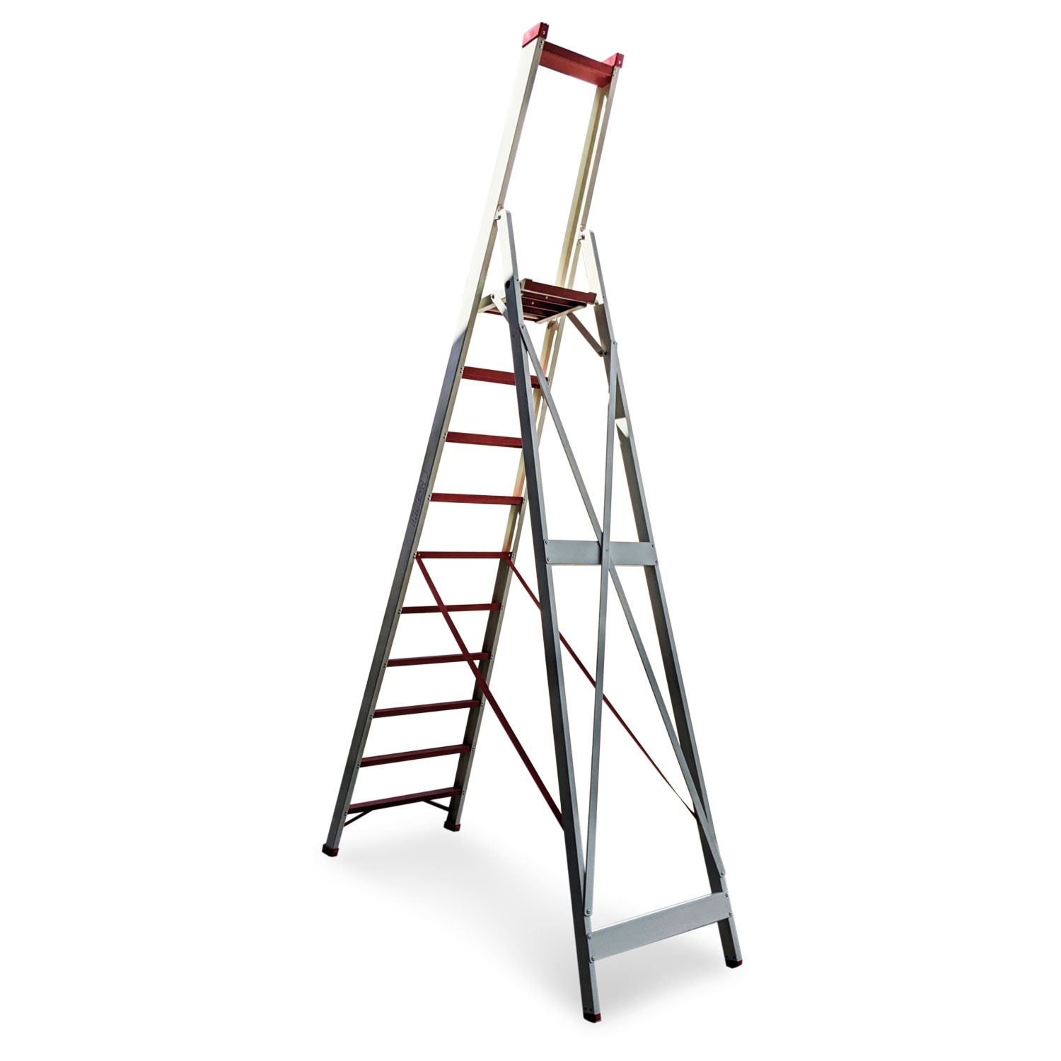 EM2015 | Escabeau à usage professionnel en fibre de verre.