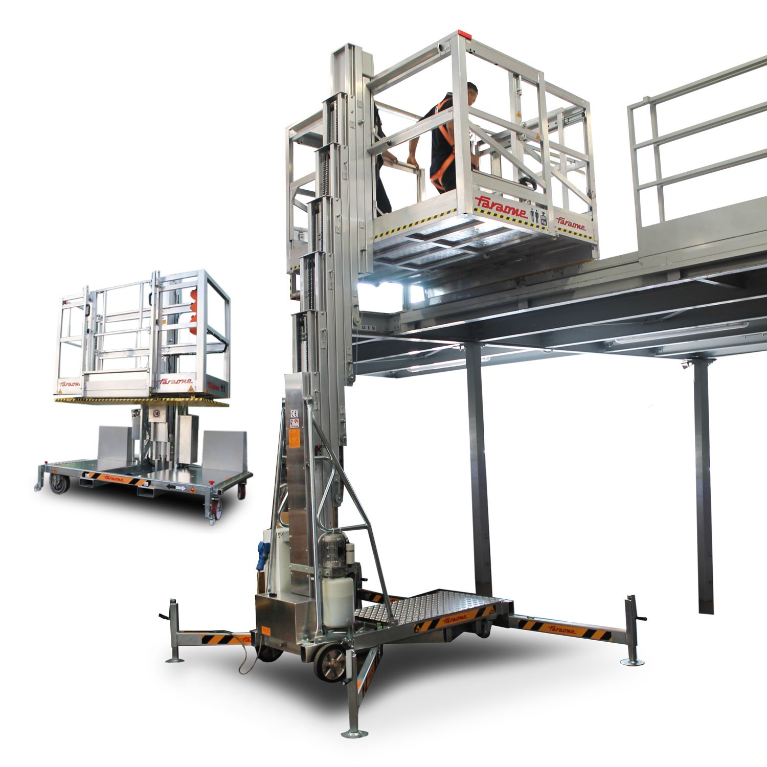 Elevah Débarquement en hauteur II | H. max de travail 5,50 m.