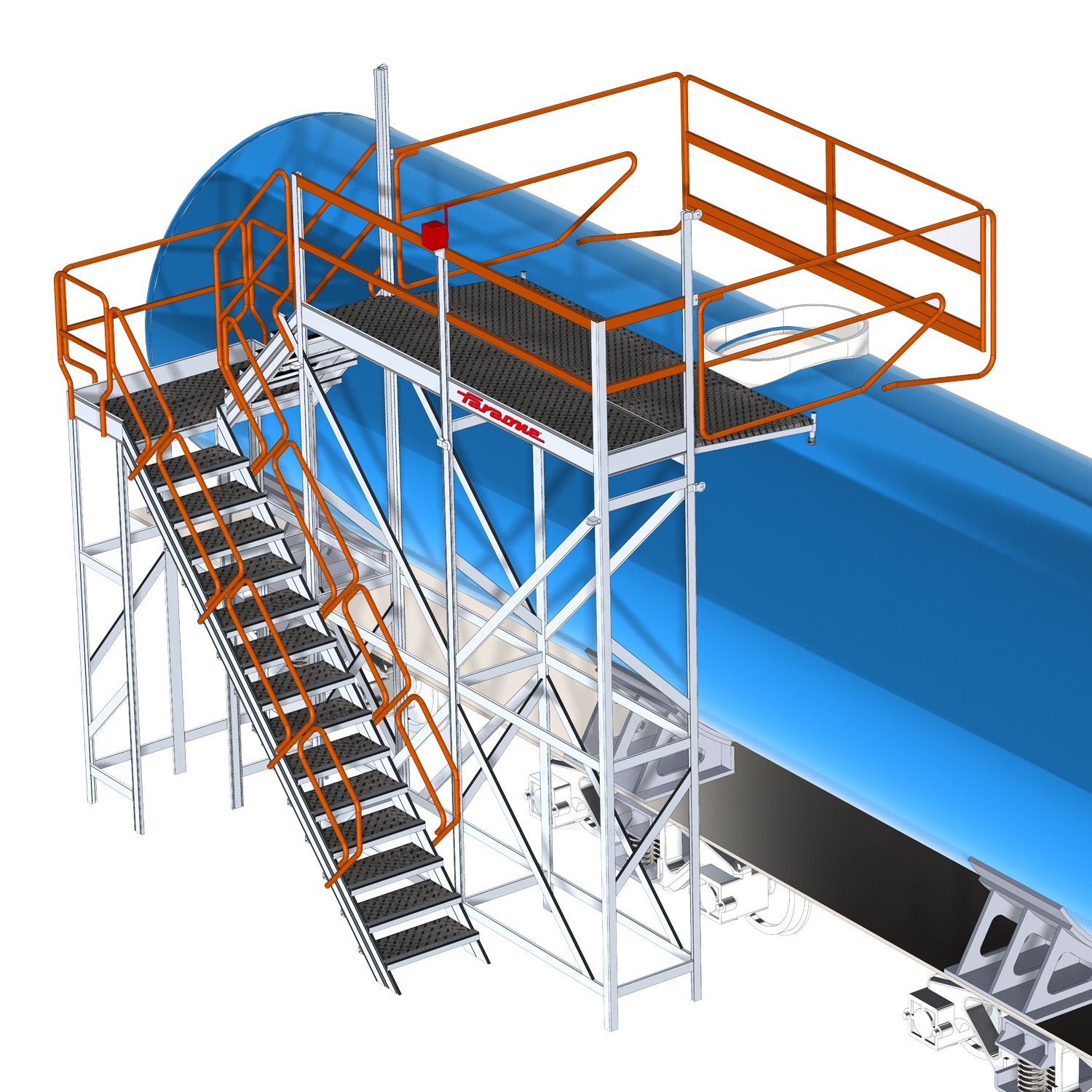 EM107 | Structure sur mesure pour maintenance de camions