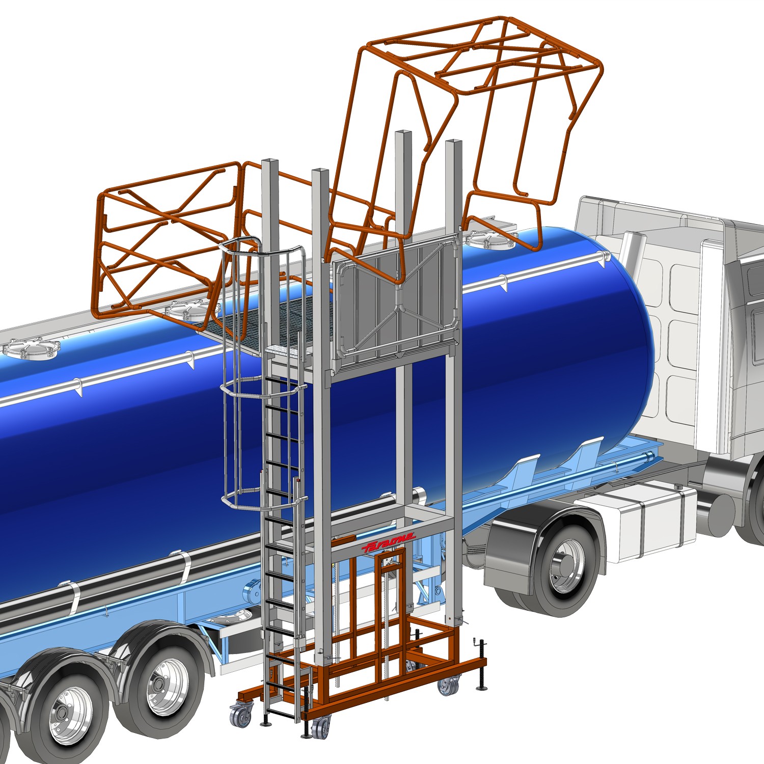 EM109 | Structure sur mesure pour maintenance de camions