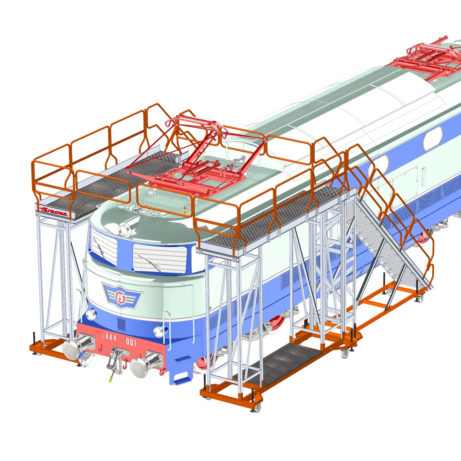 EM207 | Structure sur mesure pour maintenance de trains