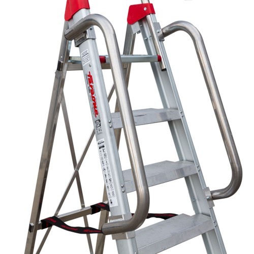 BRLADY | Paire de mains courantes pour échelles professionnelles