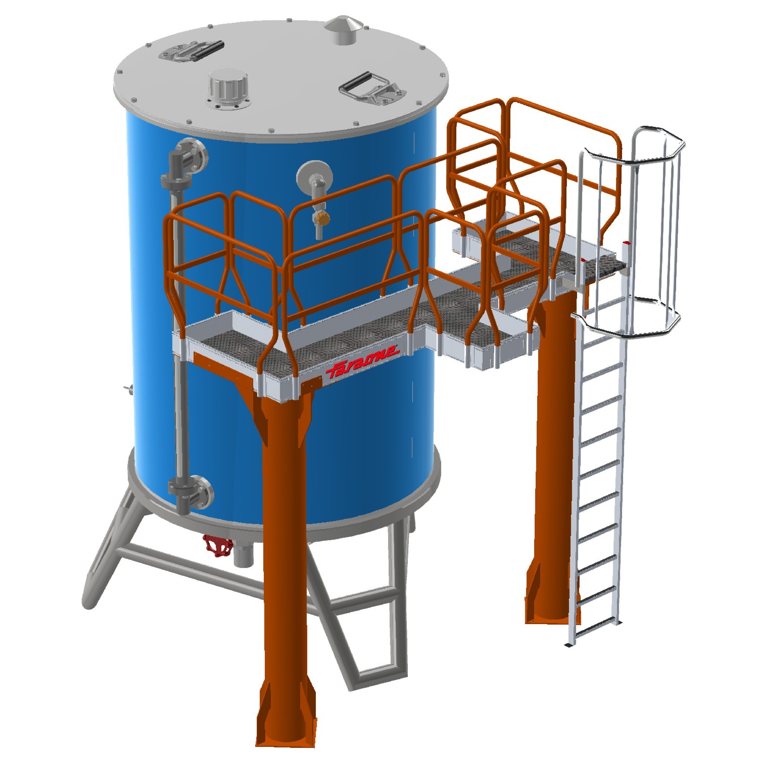 EM903 | Structure sur mesure pour maintenance de réservoirs