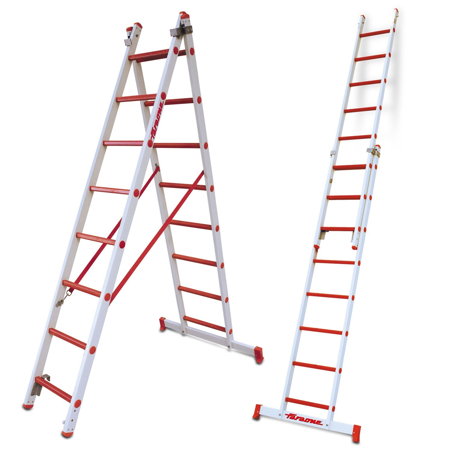 2TFVC | Échelle polyvalente à 2 sections en fibre de verre
