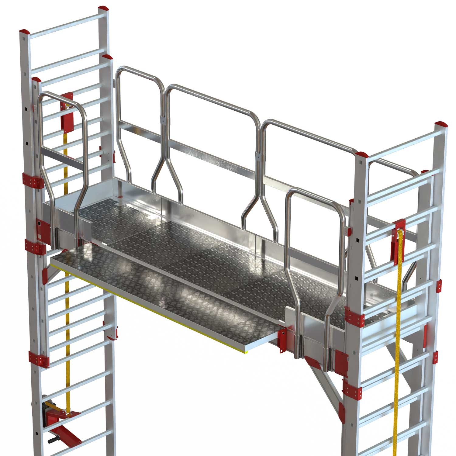 TSA320-SP | Panneau latéral réglable appuyé sur véhicule