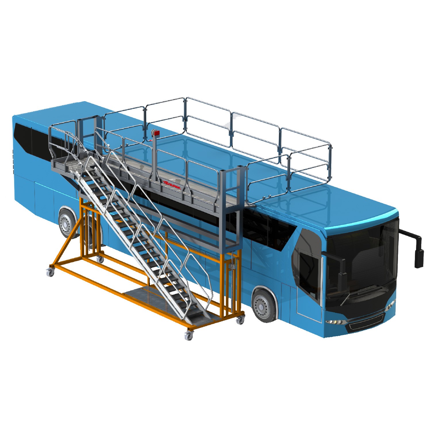 EM303 | Structure sur mesure pour maintenance d'autobus