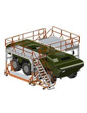 Échelles pour Maintenance de Véhicules Militaires