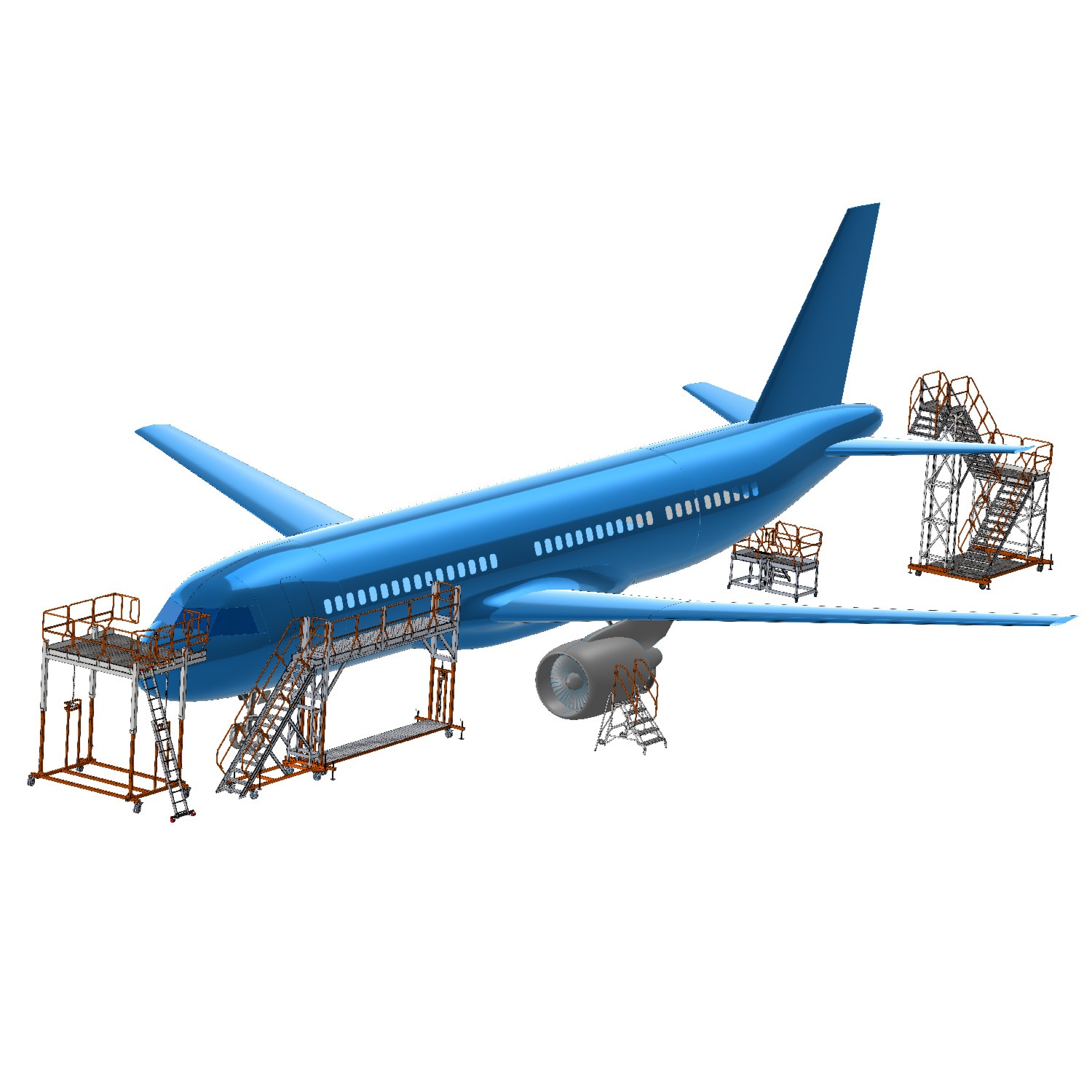 EM402 | Structures sur mesure pour maintenance d'avions